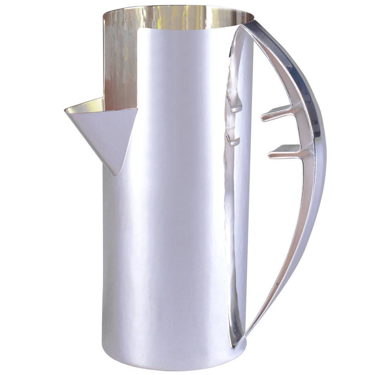 Pitcher with Silver Interior by Carlo Scarpa
