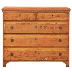 Early 19th Century Swedish Chest of Drawers with Original Finish, circa 1820 10