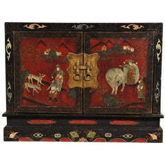 Vintage Chinese Painted Chest