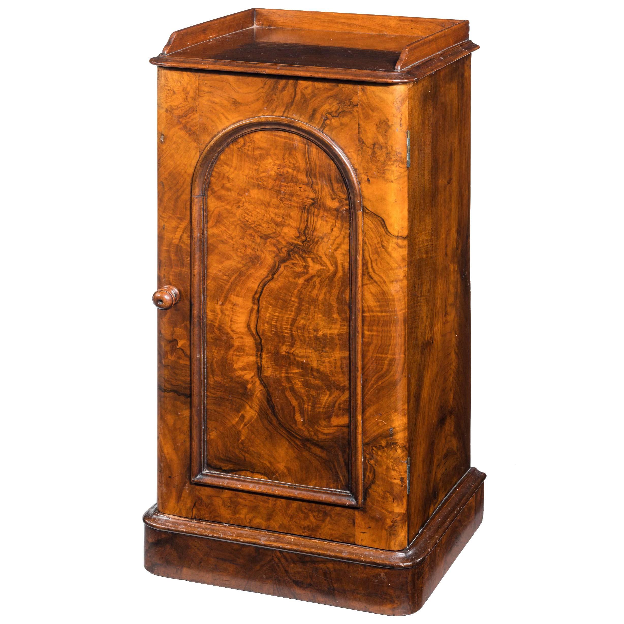 Mid-19th Century Walnut Pot Cupboard