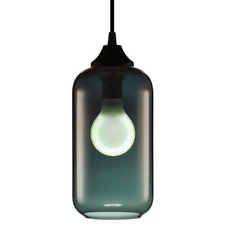 Storm Grey Helio Pendant Light by Jeremy Pyles for Niche Modern, USA For Sale