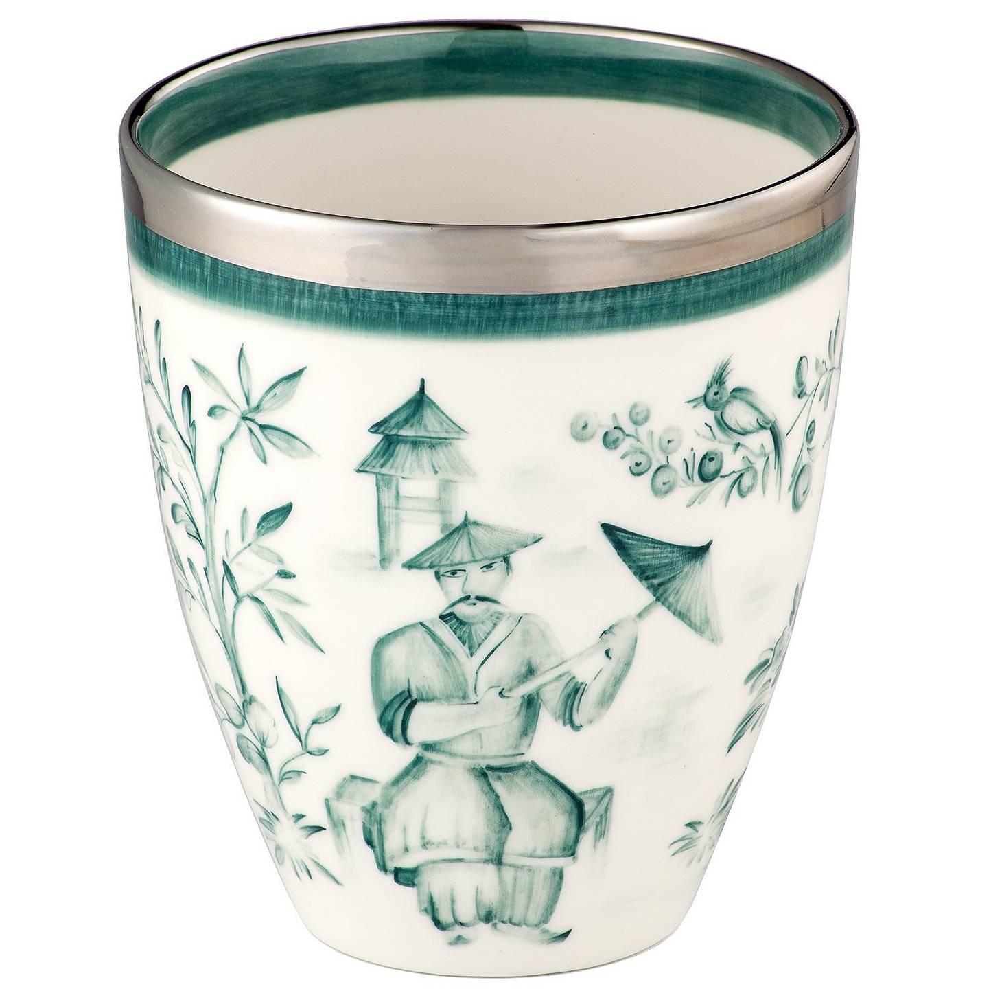  Chinoiserie Handpainted Porcelain Vase  Sofina Boutique Kitzbuehel
