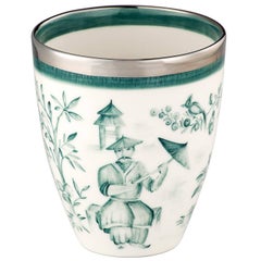  Handbemalte Chinoiserie-Porzellanvase  Sofina Boutique Kitzbühel