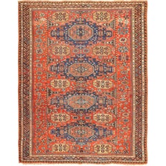 Roomsize Antique Soumak Caucasian Rug 9