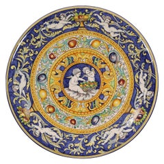 Large-Scale Majolica Charger