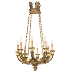Antique Empire Style Chandelier