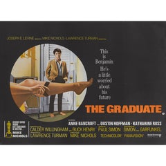 Originales britisches Filmplakat „The Graduate“