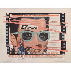 Vintage "Big Knife" Movie Poster