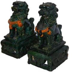 Pair of Vintage Foo Dogs