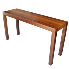 Vintage Mid-Century Danish Parson Rosewood Console Table