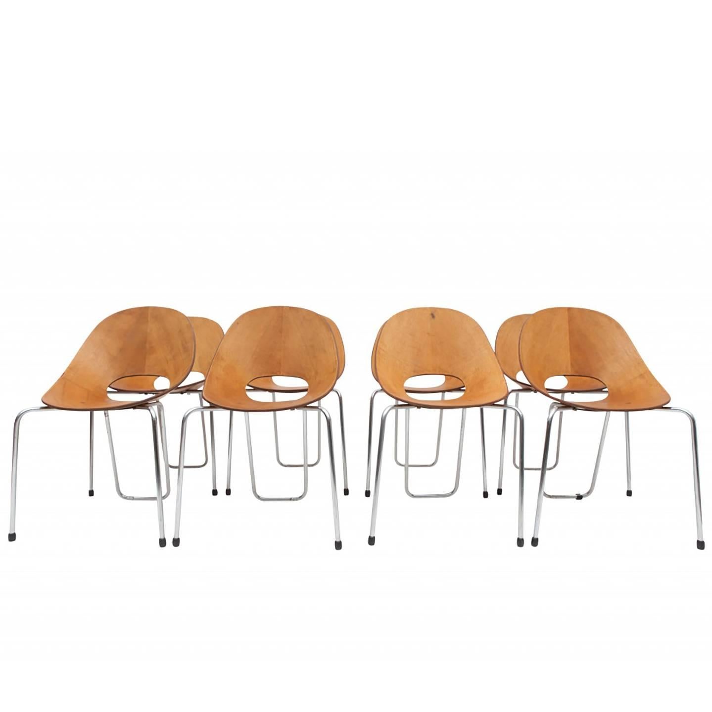 Set of Eight Vittorio Nobili Chairs