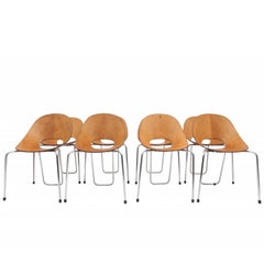 Set of Eight Vittorio Nobili Chairs
