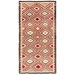 Extremely Rare Room Size Vintage Navajo Rug 3