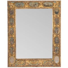 18th Century Italian Carved Gilded Mirror