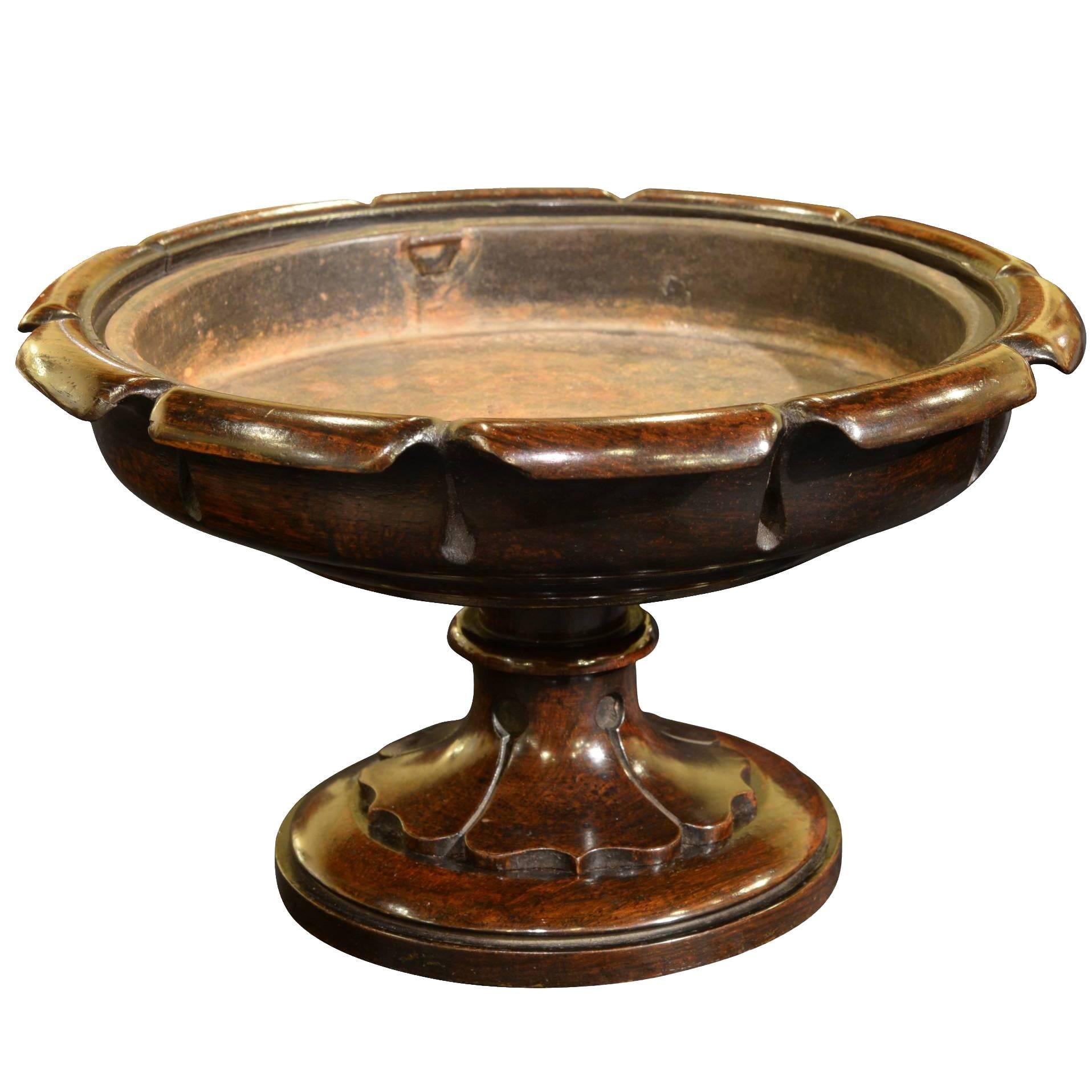 Late Regency Carved  Rosewood Table Planter c1820 For Sale