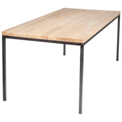 Dining Room Table "NO 02" by Manufacturer WUUD in Oak Wood and Steel (220 cm) 8