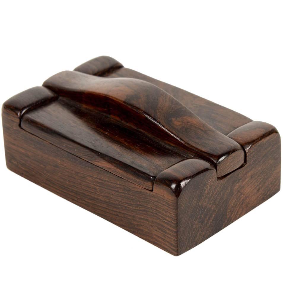 Rare Rosewood Box by Alexandre Noll