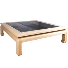 Chinese Chow Table with Slate Top