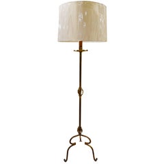Mid-20th Century Iron Floor Lamp from Barcelona