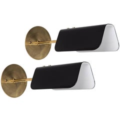 1950s Casey Fantin Articulating Sconces 10