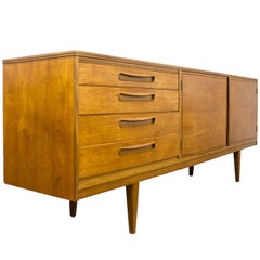 Vintage Alfred Cox Teak Sideboard Credenza Media Unit G Plan Eames Era