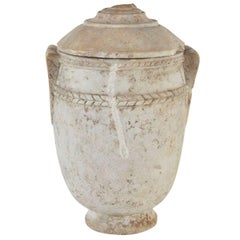 Beautiful, Ancient, Lidded Roman Urn
