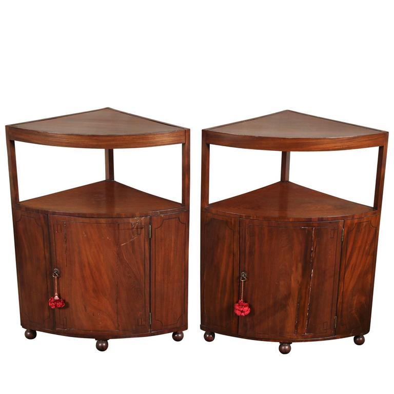 Pair Of Antique Corner Cabinets At 1stdibs Pair of Antique Corner Cabinets For Sale - Pair Of Antique Corner Cabinets At 1stdibs