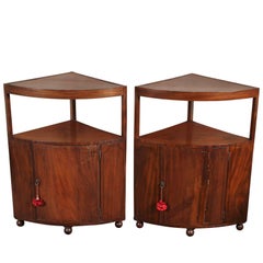 Pair of Antique Corner Cabinets