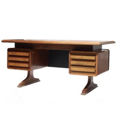 Used Solid Wood Desk, France, 1960