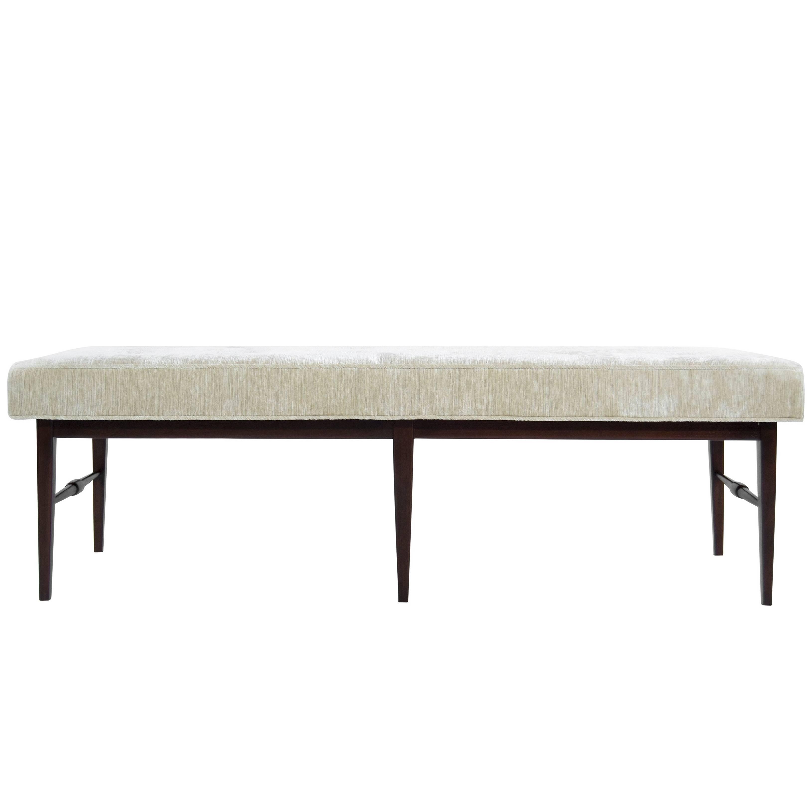 Paul McCobb Style Bench in Chenille