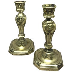 Pair of Louis XIV Candlesticks