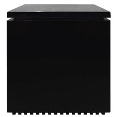 1970s Philips Hinged Lid Cube Accent Lamp