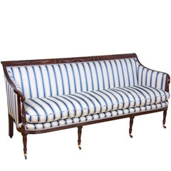 Classical / Federal / Sheraton Carved Mahogany Phyfe Sofa, New York, circa 1810