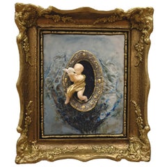"Good's Gift" by Simon Kozma. Wax on Wood, Budapest, 1980 8