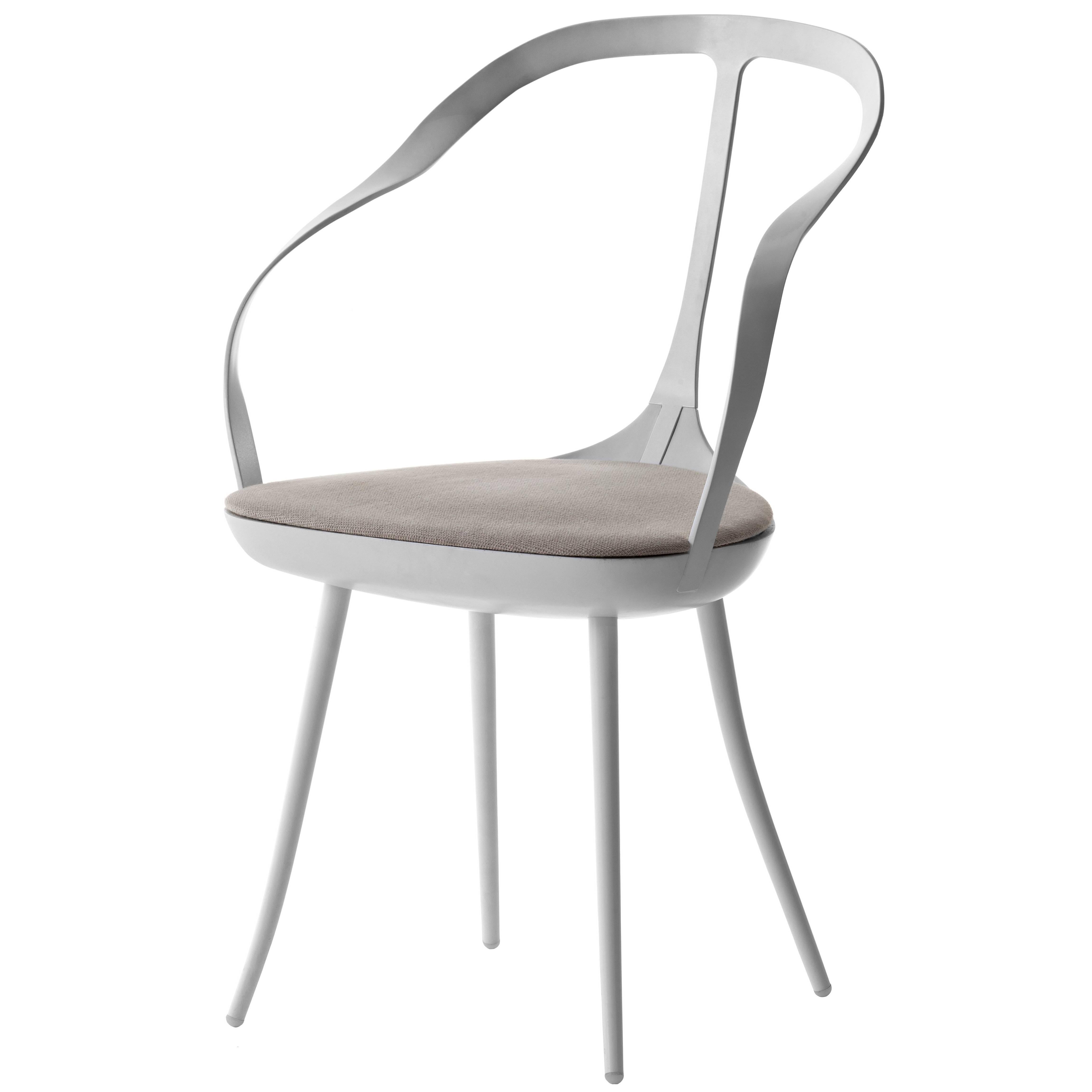 "Mollina" Shaped Steel Plate Chair Designed by Park Associati for Driade