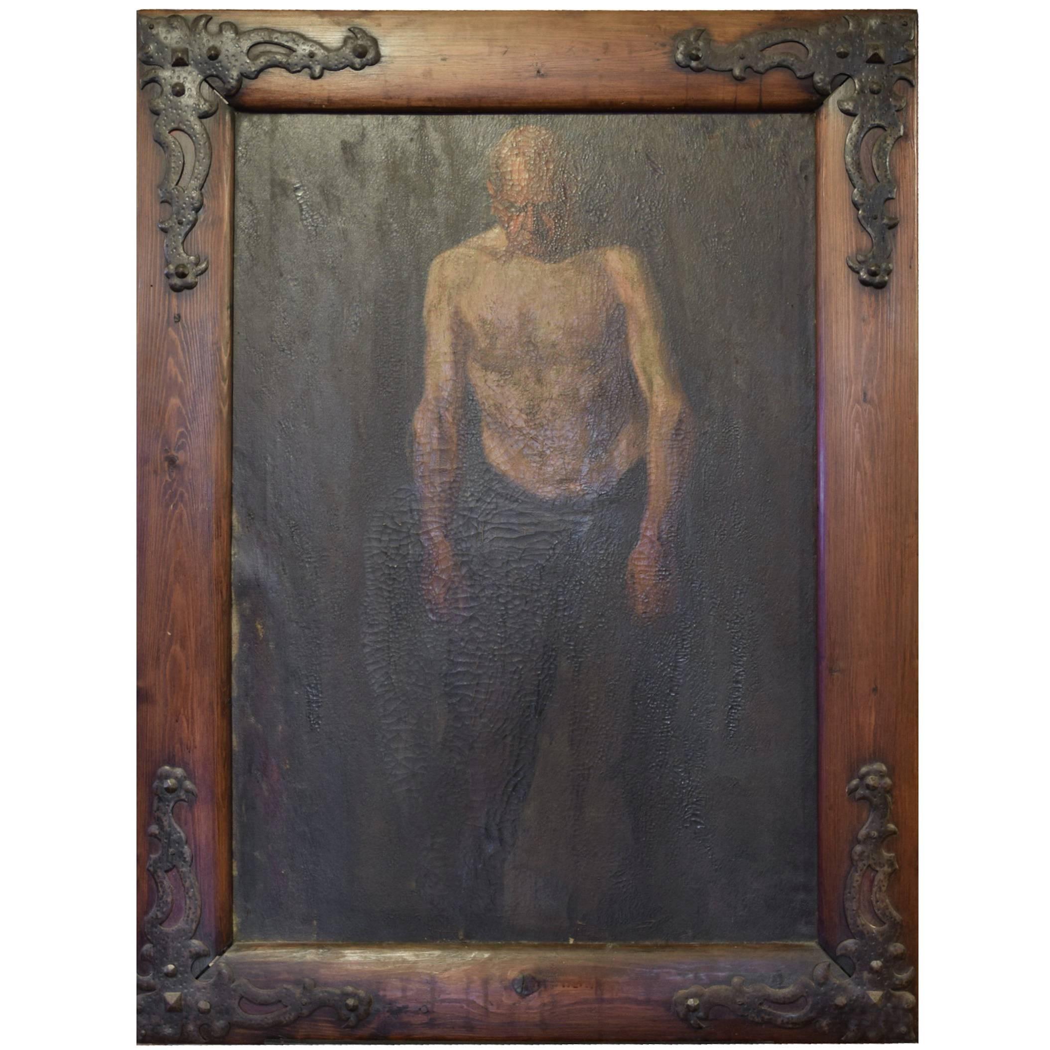 Framed Painting from the Argentine Estate of Jose Thenee