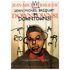 Vintage Basquiat Downtown 81 Film Exhibit Poster