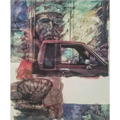 Robert Rauschenberg "Angel Food" Screen-print on Paper, circa 2000