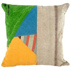 Vintage Textile Pillow