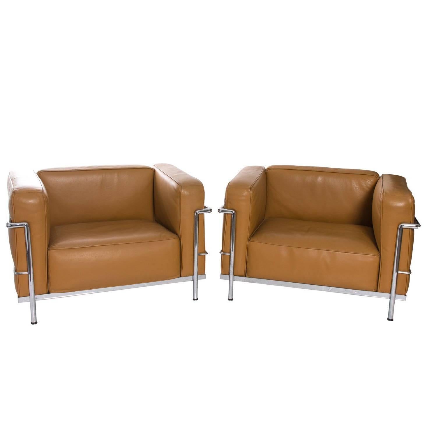 Corbusian Style Lounge Chairs