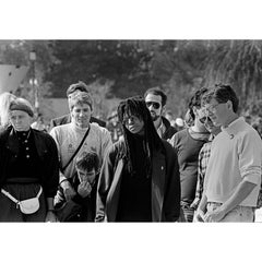 Rare Photograph of Whoppi Goldberg and Activist Cleve Jones, 1987 3