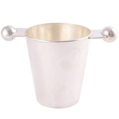 English Silver Plate Ice Pail 6