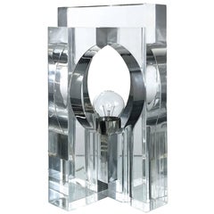 Transparent Plexiglass Lamp