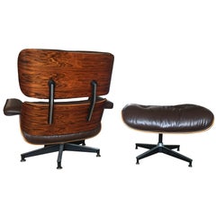 Superb Vintage Herman Miller Eames Lounge and Ottoman Superb Vintage Herman Miller Eames Lounge and Ottoman