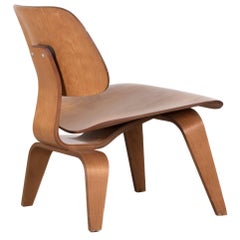 Eames LCW Maple Lounge Chair for Herman Miller