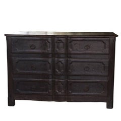 18th Century Italian Three-Drawer Commode