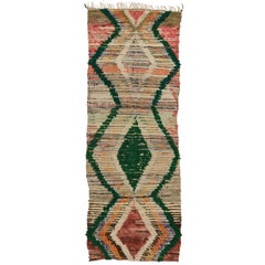 Boho Chic Vintage Berber Moroccan Rug with Modern Tribal Design 5