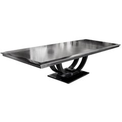 French Art Deco Dining Conference Table