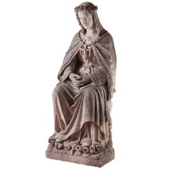 La Salette, Lady Maria, statue from 1900, 149cm