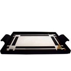 1930s Art Deco Mirror Drinks Tray